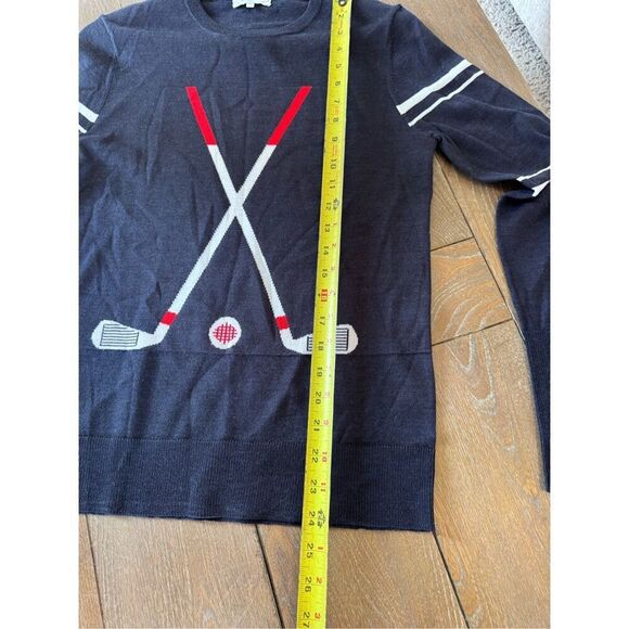 L'Etoile Sport Club Sweater in Blue Size Small - Picture 7 of 8